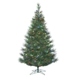 Vickerman Artificial Prelit Christmas Tree (411834)