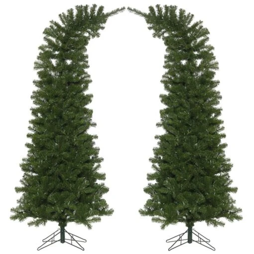 Vickerman Unlit Artificial Christmas Arch (2 Piece) (490846)